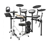 Electronic Drums Five Drums Four Cymbals Electronic Drum Set With Headphones Drumsticks Drum Stool
