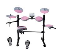 Electronic Drums Kit 5 Drums 3 Cymbals Digital Electronic Drum Set Professional Foot Kick Double Drum Pedal Pad For Adult Students Professional Electronic Drums Set (Color : B)