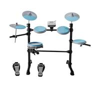 Electronic Drums Kit 5 Drums 3 Cymbals Digital Electronic Drum Set Professional Foot Kick Double Drum Pedal Pad For Adult Students Professional Electronic Drums Set (Color : C)