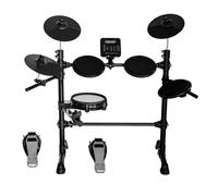 Electronic Drums Kit 5 Drums 3 Cymbals Digital Electronic Drum Set Professional Foot Kick Double Drum Pedal Pad For Adult Students Professional Electronic Drums Set (Color : A)