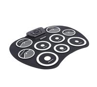 Electronic Drums Set USB Portable Silicone 9 Pads Roll Up Drums Practice Pad with Pedal Drumsticks