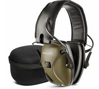 Electronic Ear Defenders Comfort Sport Impact Shooting Earmuffs Protector & Case