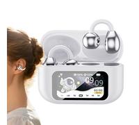 Electronic Earphone Translator | Earbuds for AI Translation in Real | Long Battery Rechargeable Language Translator | For Business Travel, Meeting, Students, Women, Men, Office