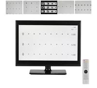 Electronic Eye Chart for Vision Testing, Color Screen with Remote Control, Adjustable Brightness, Use Distance 1m-6m, Remote Control Distance 8m