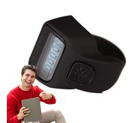 Electronic Finger Counter - Lightweight Digital Clicker, Handheld Number Counter | Multifunctional LCD Display Click Counter For Coaching, Running Timer, Attendance And Inventory Tracking