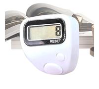Electronic Finger Counter | Quiet Five Digit Display - LCD Electronic Counting Ring, for Use in the Library on Camping Hiking Crochet Knitting Ware Counting Golf Coaching and