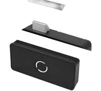 Electronic Fingerprint Drawer Lock, Smart Biometric Cabinet Safe with Quick for unlock, USB Rechargeable and IP65 Waterproof for Secure Home Storage(502 Black Model)