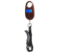 Electronic Fishing Scale - Lightweight Digital Weigher, Durable Hook and Grip Handle Provide Stability, Clear Screen Displays Accurate Measurements up to 25kg | Angling, Travel, Market Weighing, Home