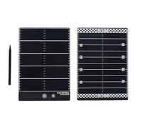Electronic Flag Football Coaching Board, LCD Flag Football Tactical Board, with Induction Writing Pen, Durable Material, Thin and Portable, for Team Training