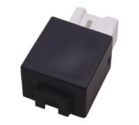 Electronic Flasher Relay for Mazda for tribute 3.0 Play Electronic | Compatible with Premacy, MPV, Demio; plastic housing, black finish, easy -and-play install