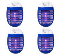 Electronic Fly Killer for the Home - Electric Fly Zapper Catcher Fruit Flies Trap Outdoor & Indoor for Home Use Mosquito Killer Bug Zapper Insect Lamp with Light Sensor