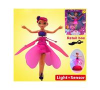 Electronic Flying Fairy Doll Infrared Induction Flying Dolls Kids Gift