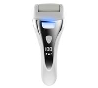 Electronic Foot File Pedicure Tools Electronic Foot File 2 Speed Battery Display Portable Waterproof Foot Scrubber Callus Remover