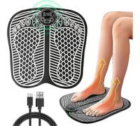 Electronic foot massagers for pain and circulation, EMS foot massager, electric massage mat, massage mat for muscle stimulation