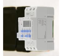 Electronic for Relay Switch for TM919A 16A 24V AC/DC, 7-Day Weekly Digital Timer with Programmable ON/Off Control, 30A Load Capacity, LCD Display