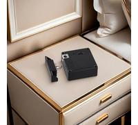 Electronic for SMART Cabinet Lock, for RFID Child Safety Latch for Wooden Drawers up to 1.5 Inch, Keyless Entry with Low Battery Alarm and Auto for Unlock