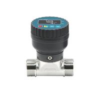 Electronic fuel meter digital display flowmeter RS485 Stainless Steel Digital Display Flow Meter High Precision Electronic Sensor For Farm Garden(DN25)