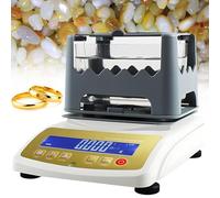 Electronic Gold Purity Tester Machine, Precious Metal Analyzer Density Meter for Gold, Platinum, K Value Detection, Purity Content Analysis for Jewelry, Pawn Shop, Refinery