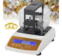 Electronic Gold Purity Tester Machine, Precious Metal Analyzer Density Meter for Gold, Platinum, K Value Detection, Purity Content Analysis for Jewelry, Pawn Shop, Refinery