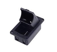 Electronic Guitar Battery Case Holder Cover Box Reusable Plastic Guitar Bass Initiative Pickup 9V Black Professional process