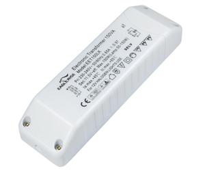 Electronic Halogen Transformer 230 V to 12 V 50-150 Watt with Overload Protection and Temperature Safety 160 x 46 x 33 mm 1 Transformator