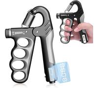 Electronic Hand Grip - Forearm Muscle Trainer with Counter, Adjustable from 5 to 100 kg to Improve Grip Strength and Strengthen Forearms