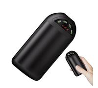 Electronic Hand Warmer - Compact Rechargeable Heater, Outdoor Portable Warmer | 3-Level Quick Heating Pocket Device with Lights, Winter Accessory for Trekking Camping Hiking Commuting Climbing Gear