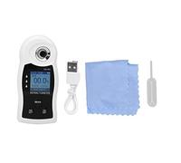 Electronic Handheld Digital Sugar Sweetness Meter Saccharimeter Refractormeter 0-50% - High Accuracy, Temperature Compensation, Easy Food and Fruit Testing