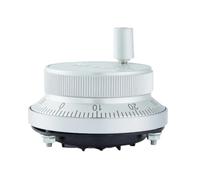 Electronic Handwheel Encoder 100 PPR Pulse Generator 5V 12V 24V for Machine Textile Machinery 80mm 100mm Rotary Encoder(5V-6-100PPR,Silver,80mm)