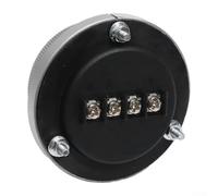 Electronic Handwheel for CNC Machines for - 80mm Manual Pulse Generator Encoder, 5V 4Pin/6Pin, Aluminum Alloy with Smooth Rotation, 100 Position Stops(80 4PIN)