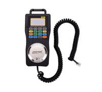 Electronic Handwheel MHC2 for CNC Engraving Machine, 4-Axis Control XYZA, 0.01 mm Precision, Automatic Zero Point Reset, for Jingyan Control Box, for RJ45 Connection