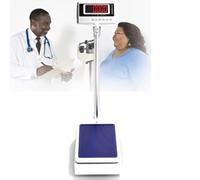 Electronic Height and Weight Scale with High Precision Sensor, Professional Physician and Gym Use, 200Kg Capacity