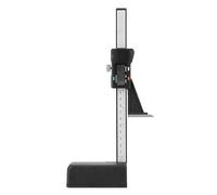 Electronic Height Gauge with Digital Display, Accurate Measurement Tool for Professional and DIY Projects, Adjustable Arm, Strong Attachment Base for Steady Readings