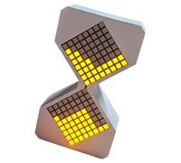 Electronic Hourglass Timer with Adjustable Brightness and Sensors for Office Desk Decorations Electronic Digital Timer