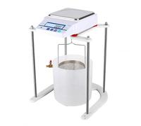 Electronic Hydrostatic Scale, Solid Density Measurement Balance, Fast Response Sensor, Adjustable Feet, 0.1g Graduation, for Colleges, Universities, Lab Research, Construction Testing(10kg/0.1g)