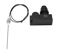 Electronic Igniter for Outdoor Fire Systems, Push Button Ignition Kit with Grounded Spark Wire and Ceramic Electrode Mount, Fire Pit Ignitor