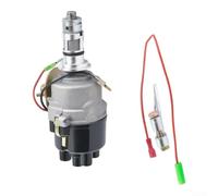 Electronic Ignition Distributor 45D 25D DM2 Cap Rotor Kit | Includes cap, rivet-less rotor, automatic dwell angle, fits 45D 25D DM2, no timing adjustment needed