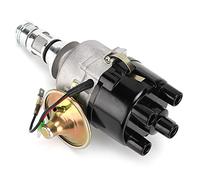 Electronic Ignition Distributor for 45D 4 Cylinder, Metal with ABS Molded Rotor Arm - Reliable Startup, Long Service Life, Fits British Motor Vehicles