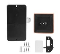 Electronic Induction Lock Smart Keyless ID Card Unlock, Zinc Alloy with ABS, 125KHZ Frequency - Four Levels Management, Low Voltage Alarm, Anti - Pry for File Cabinet Locker Saun