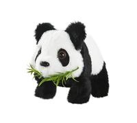 Electronic Interactive Panda Toy With Walking Motion And Ear Swinging Sounds For Educational And Childrens Development (White, 17X10X13CM)