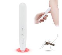 Electronic Itch Healer,Bite and Sting Relief Device for Insect Bite Relief,Lasting Relief for Itching, Burning, Pain and Swelling,for Mosquito, Bee,Rechargeable with 4 Temperature Modes (White)