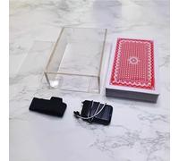 Electronic Jumbo Card Rise Magic Tricks Close Up Street Stage Magic Trick Props Professional Magic Gimmick Magician