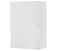 Electronic Junction Box, ABS Plastic Dustproof Project Box IP65 Waterproof Enclosure Outdoor Universal Electric Equipment Indoor Electrical Power Cord Wiring Cable Connection Distribution Case