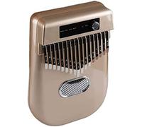 Electronic Kalimba Thumb Piano 17 Keys - Kalimba/Piano/Guitar/Electric Guitar Four Mode Switching - Built-In Bluetooth Speaker - Accompaniment Function,Gold