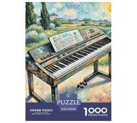 Electronic Keyboard 1000 Piece Musical Instrument Paper Jigsaw Puzzle What Happens Next Educational Games for Adults And Kids 70x50cm/1000pcs