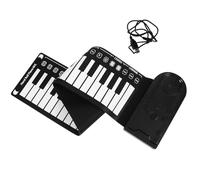 Electronic Keyboard 49 Keys Piano Keyboardist Electronic Out Digital Roll Pad Foldable Electric Piano Can Be Rolled