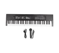 Electronic Keyboard 61 Key Electronic Keyboard Piano Dual Speakers 8 Tones 5 Rhythms 5 Drums 6 Demos With Mic Portable Piano Keyboard