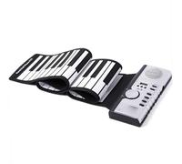 Electronic Keyboard Foldable 61 Key Portable Simple Hand Rolled Electronic Piano For Beginners