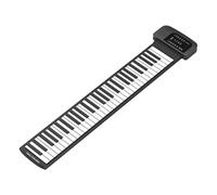 Electronic Keyboard Hand Rolled Electronic Piano 61 Key Piano Portable Beginner Home Musical Instrument