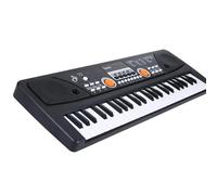 Electronic Keyboard Piano 16 Tones 8 Rhythms 6 Demo 49 Keys USB Electric Piano & Microphone Digital Music Electronic Keyboard Songs Music Gifts